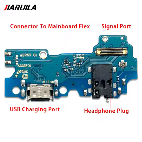 USB Dock Connector Charging Port Flex Cable For Samsung A22 A32 A42 4G 5G A225F A226 A325F A336 Char