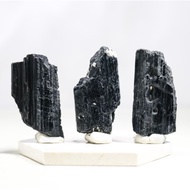 Black Tourmaline Crystal Raw / Black Tourmaline Crystal Cluster Crystals Healing Stonenatural