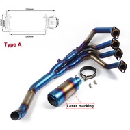 Z800 Motorcycle Exhaust Muffler Modified Moto Escapes For KAWASAKI Z800 2013-2016 Universal 51MM Exh