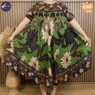 Daster Payung Wanita Jumbo XXL LD 120 Motif Batik Kencana Pola Terbaru / Baju Tidur Santai Wanita / 