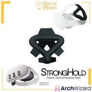 Shield Hero Stronghold Fabric Decompress Pad For Meta Quest 3 🍭 Meta Quest 3 Accessory - ArchWizard
