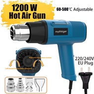Heat Gun 1200W Industrial Hair dryer Hot Air Gun Air dryer for soldering Thermal blower Soldering st