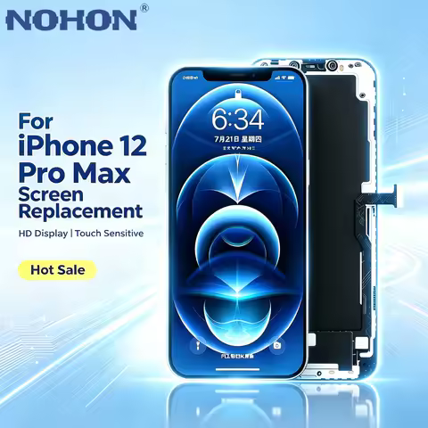 NOHON Display Screen For iPhone 12 Pro MAX 11 X XS XR 8 Plus 7 6S 6 Replacement 3D Touch Screen Digi