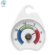 Refrigerator Thermometer -30-20 deg C Classic Fridge Thermometer Large Dial Thermometer for Freezer Refrigerator Cooler