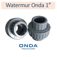 1" Onda PVC Watermur Water/ Union Socket Fitting/ Clutch PVC Connector
