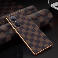 Casing For Huawei nova9 nova 9 SE 9SE nova9SE 5G Luxurious Checked Grain Shockproof Casing Soft edge