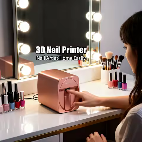 O2NAILS Innovative Mobile Nail Art Printer - Latest 3D Printing Technology Delivers Professional-Lev