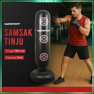 TaffSPORT Vertical Punching Bag Inflatable Punching Bag Pole 160cm - DS0097