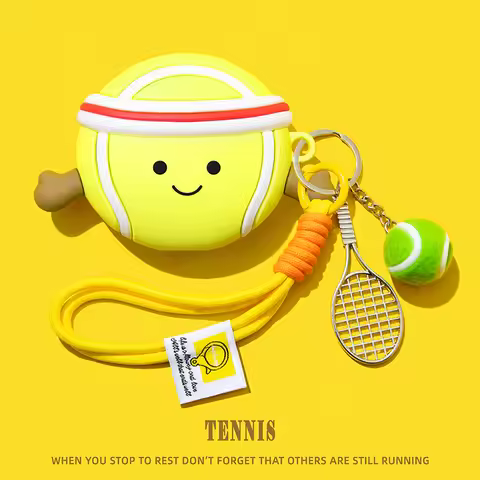Cute Silicone Protective Case for Tennis Baseball FreeClip Freebuds pro 4 pro3 2 1 pro2 Earphone Cov