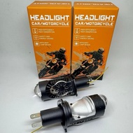 H4 Projie H4 Mini Projector Lens Headlight Car Motorcycle Lens Headlight Headlamp