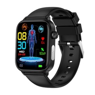 Men Smart Watch ET570 ECG Bluetooth Call AI Voice SOS Non-invasive Blood Glucose Health Monitor 1.96