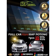 NANO CERAMIC Full Car Tint * For PROTON PERSONA Elegance🚗 | UV99% IRR89%☀️ Clear view, heat block & 