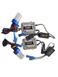 ไฟหน้าซีนอนรถยนต์55W สว่างสุดๆชุดบัลลาสต์แบบบาง H4 H7 H11 H8 H9 880หลอดไฟพลังงานสูงอัปเกรดไฟ H1