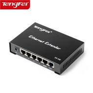 Tengfei 300m-600m Network Extender Switch Network Signal Transmission Amplifier Network Cable Monito