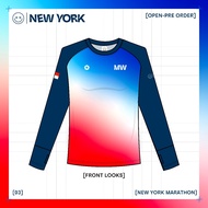 [Made For Women] NEW YORK'24 Marathon Performance Longsleeve