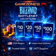 Blizzard Battle.net USA Balance Top Up | $10 $20 $50 $100 | PC Game Platform | Instant Delivery