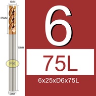 เอ็นมิลคาร์ไบด์ 4ฟัน  ยาวพิเศษ - CARBIDE END MILL