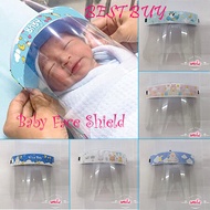 [READY STOCK] Baby Face Shield With Comfort Sponge, Full-Face Cover 4.0