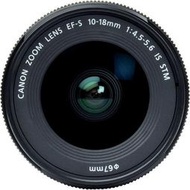 【酷BEE了】 公司貨 CANON EF-S 10-18mm f4.5-5.6 IS STM 台中 實體店