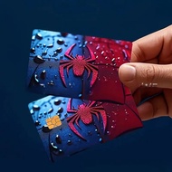 4Pcs Spider Sticker Suitable for EBT Transportation Card Credit Card Debit Card No Bubble Design Hig