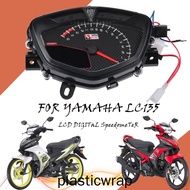 Yamaha LC135 V1 Racing Digtal Meter Motorcycle Speedometer LCD RPM Function Seven Color Water Temper