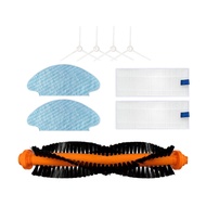 Main brush + side brush + mop cloth + filter Compatible with Tefal Rowenta X-plorer 20 40 50 Series RG6825 ISWEEP X3 robot vacuum cleaner