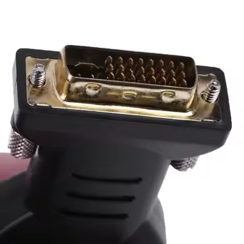 DVI-I 24+5 Male to 3 RCA Component Display Adapter PC HDTV Projector Connectors