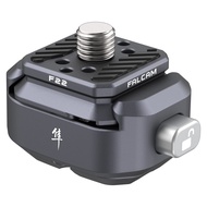 FALCAM F22 Basic Quick Release Plate Kit, Camera Mounting Adapter Convert 1/4" Thread to F22 QR Syst