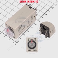 H3Y-2 ON Delay Timer Relay 60 Seconds 220VAC DPDT Linhkien IC