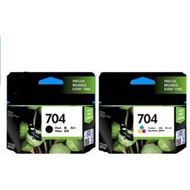 HP 704 #704 BLACK / TRI-COLOR INK ADVANTAGE CARTRIDGE [100% ORIGINAL]