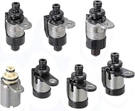 Silscvtt 7pcs Transmission Solenoid Valve 63431A-U Replacement for RE5R05A Nissan Infiniti Hyundai D