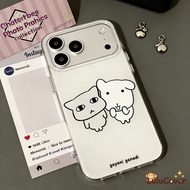 Korean Ganadi Dog IMD Cases For Realme GT7 GT5 Pro Racing GT Neo 6 7 Turbo SE 2T Flash Master 7x Nar