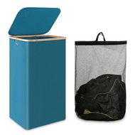 New store opening 50% discount for only three daysBamboo Basket for Dirty Clothes Folding Items Larg