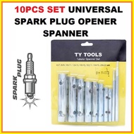 🔧Universal Spark Plug Box Opener Socket 6-22mm Tools Kits Car Motorcycle Kozi RS150 Y15 Y16 LC135🔧