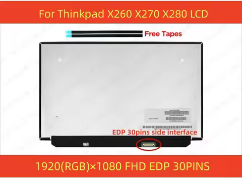 B125HAN02.2 N125HCE-GN1 M125NWF4-R3 NV125FHM-N82 For Thinkpad X260 X270 X280 FHD IPS LCD LED Screen