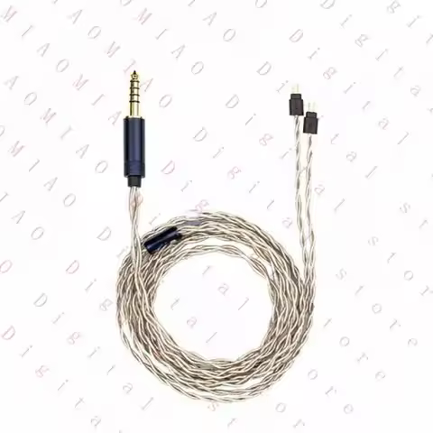 RT 4.4mm to 0.78mm 2pin for Fiio LS-4.4B Silver-plated Headphone Cable FF1 FF3S