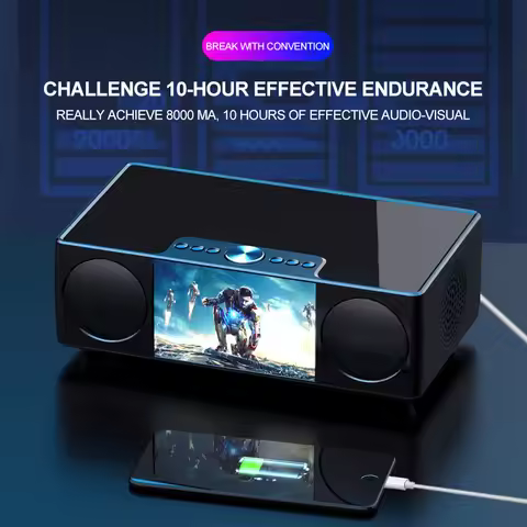 S99 SOAIY High Power Bluetooth Speaker High-end Atmospheric Wireless Bluetooth Speaker Movies with S