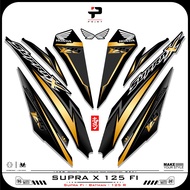Striping Supra X 125 R/ Sticker Supra X 125 Fi/ Sticker Supra-x 125 R/Wave 125 R/ Striping/ List Mot