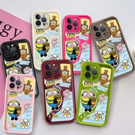 For Honor X9A 5G / X9B 5G Casing Cartoon Happy Cute Minions Shockproof Silicone Soft Cellphone Cover