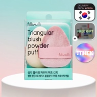 [Fillimilli] Triangular Blush Powder Puff 2P
