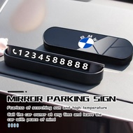 Car Temporary Parking Phone Number Plate Parking License Aluminum Creative Parking Telephone Number 
