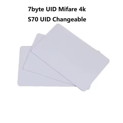 5Pcs UID Changeable 7 Byte 4KB S70 Block 0 Change RFID Card NFC High Frequency 13.56mhz 14443a