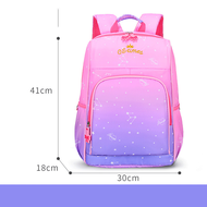 [CHẤT ĐẸP] Balo cho bé gái cấp 1 đi học hình tinh văn cặp sách chống thấm có phản quang cho học sinh