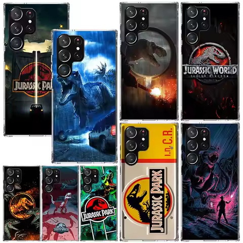 Jurassic Park Dinosaur World Phone Case For Samsung Galaxy Note 20 Ultra 10 Plus 9 8 M11 M12 M21 M30