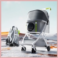 Pet Stroller Lightweight And Foldable Dog Trolley Cat Stroller Pet Carrier 2136fggdf2.sg