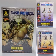 Out of Print Marvel Marvel Crisis Protocol Crisis Protocol CP War Chess Board Game cabal