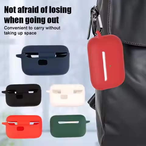 Silicone Case For Amazon Echo Buds 2 Earphone Cover Ultra Light Soft Shockproof Silicone Earphone Ac