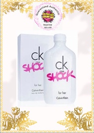 Calvin Klein CK One Shock For Her EDT 100ml for Women (Tester W/O Cap / Retail Packaging) - BNIB Perfume/Fragrance