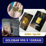 10g GOLD BAR MAA ORO DESIGN HARGA SEMASA - HARGA EMAS DARI KILANG EMAS- EMAS 999 DAN EMAS 916 SAHAJA