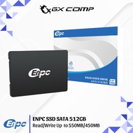 ENPC 512GB SSD Sata III 6GB/s 2.5" Read/Write Up to 550MB/450MB
